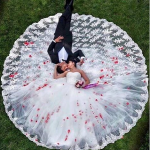 wedding photo masculine feminine balance