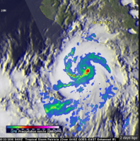 Cyclone Patricia power of thought